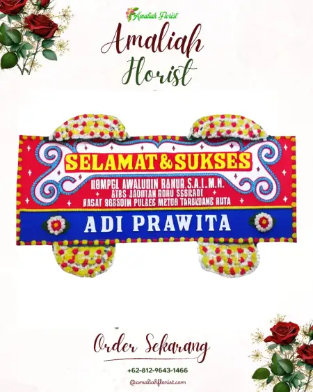 Papan Bunga Ucapan Selamat Simbaringin